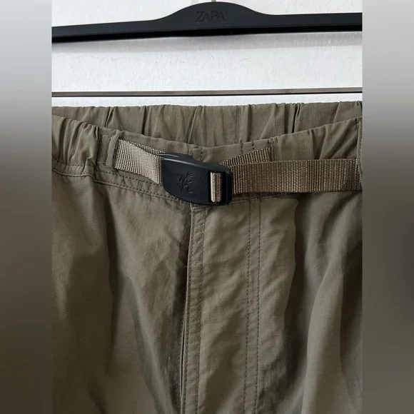 Men's Gramicci Convertible Micro Ripstop Pants - Army Green